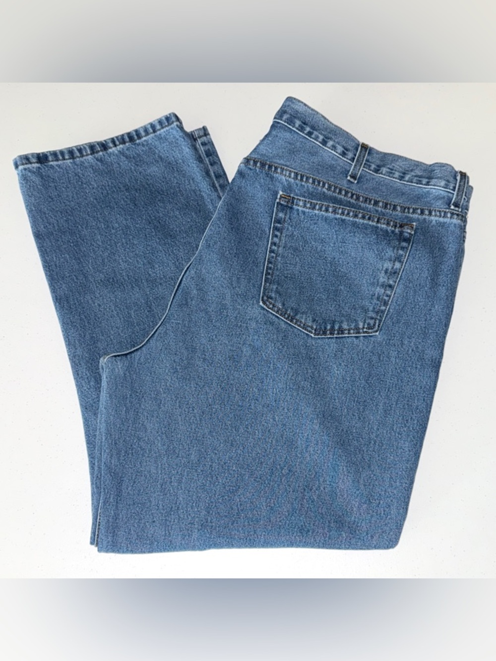 Men’s Regular Fit George Medium Wash Jeans Size 48x30